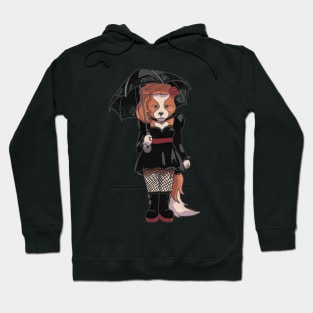 Goth spaniel Hoodie